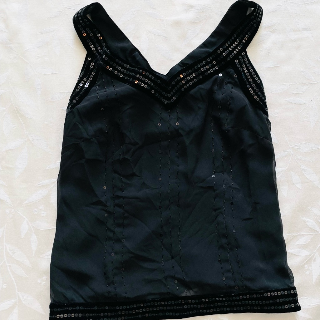 Loft Sequin Blouse
